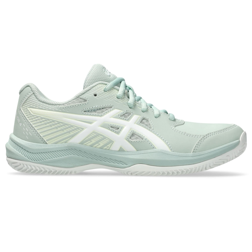 Tênis ASICS Court Slide 4 Clay/Oc - Feminino - Verde/Branco