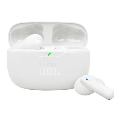 Fone de Ouvido Sem Fio JBL Beam 2, Cancelamento de Ruído, IP54, Até 40 horas de Bateria, Bluetooth, Branco - JBLWBEAM2WHT Fone de Ouvido Sem Fio JBL Beam 2, Cancelamento de Ruído, IP54, Até 40 horas de Bateria, Bluetooth, Branco - JBLWBEAM2WHT