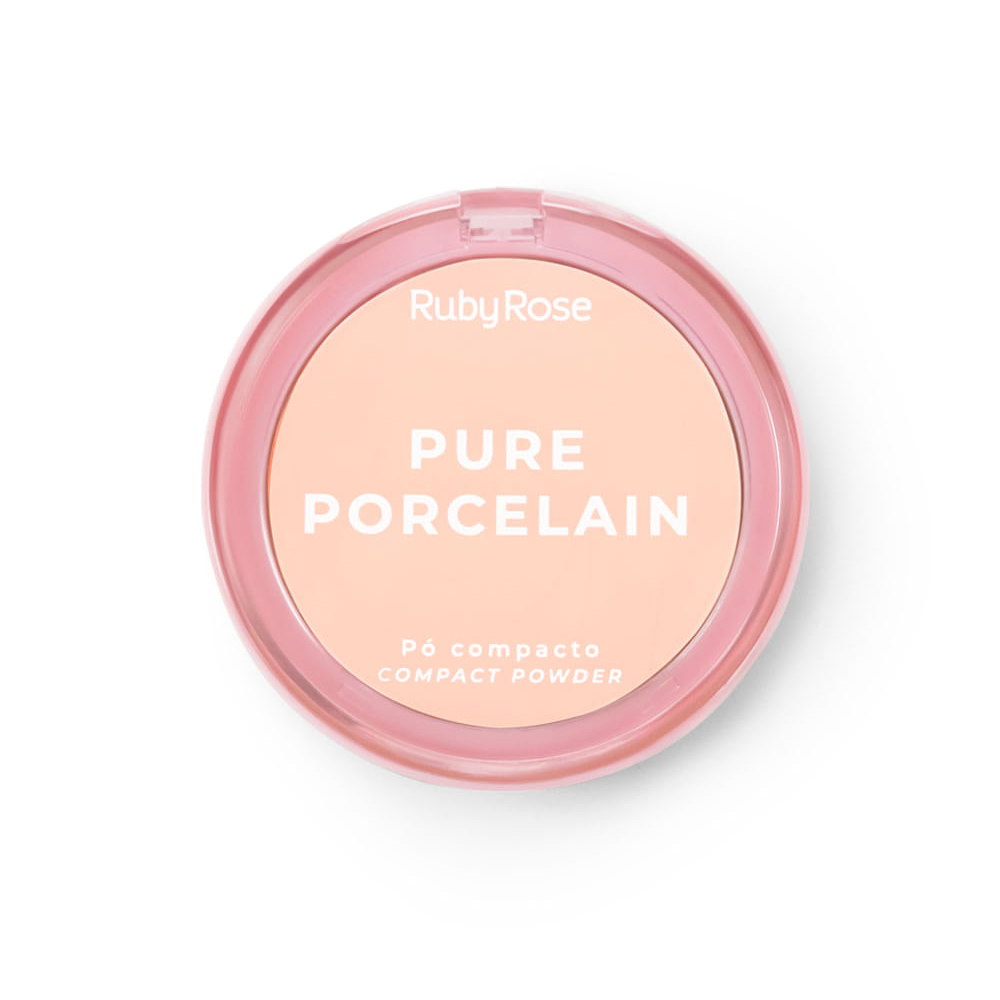 Pó compacto ruby rose pure porcelain p10 Pó compacto ruby rose pure porcelain p10