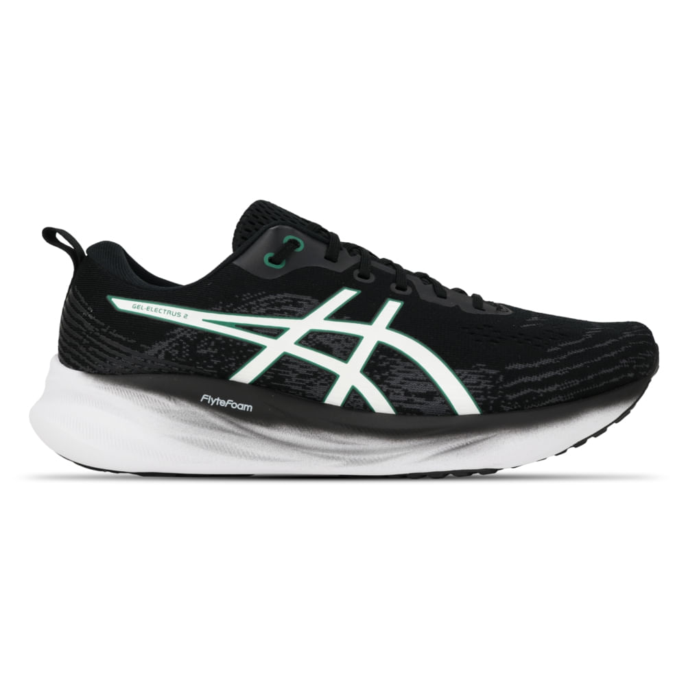 Tênis ASICS GEL-Electrus 2 - Masculino - PRETO/VERDE Tênis ASICS GEL-Electrus 2 - Masculino - PRETO/VERDE