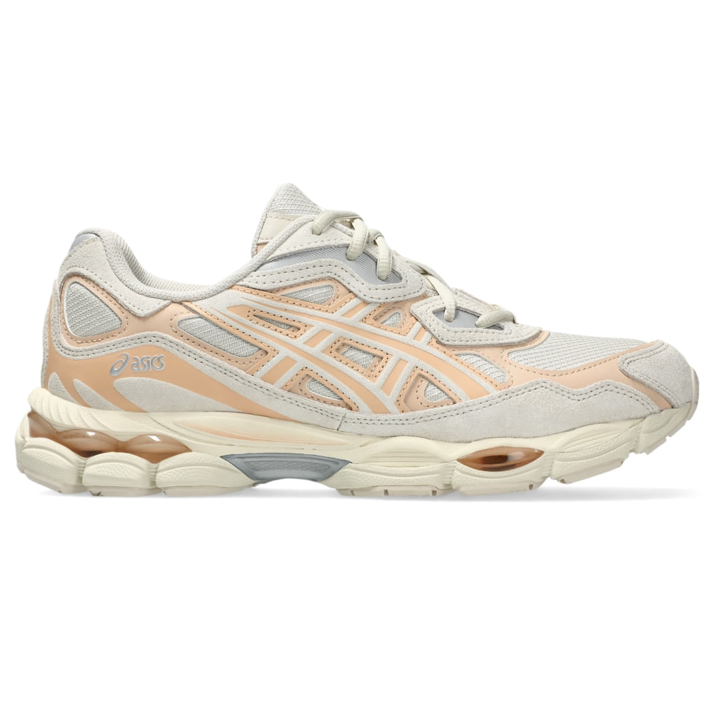 Tênis ASICS GEL-NYC - Unissex - Bege/Rosa Tênis ASICS GEL-NYC - Unissex - Bege/Rosa