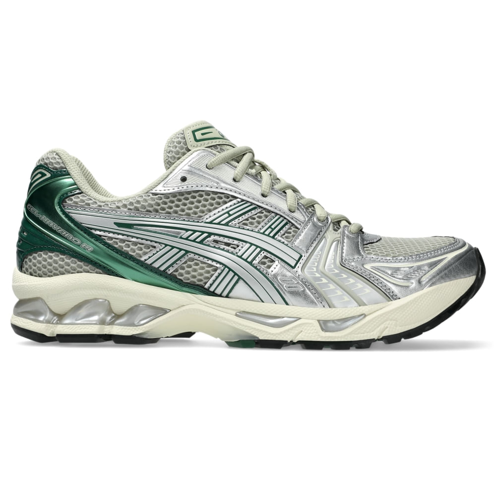 Tênis ASICS GEL-Kayano 14 - Unissex - Verde/Prata Tênis ASICS GEL-Kayano 14 - Unissex - Verde/Prata
