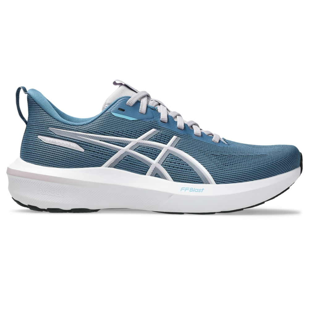 Tênis ASICS GT-1000 14 - Feminino - Azul/Branco Tênis ASICS GT-1000 14 - Feminino - Azul/Branco