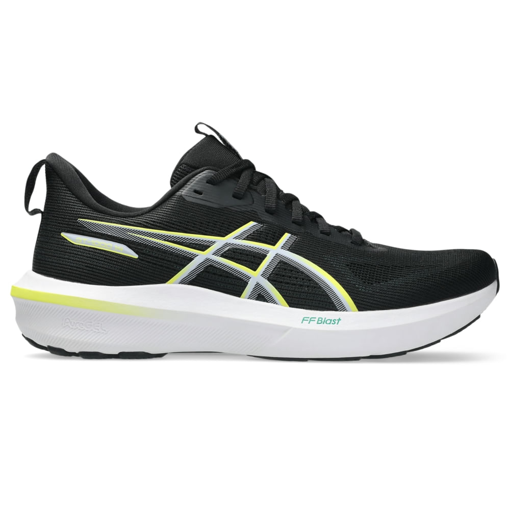 Tênis ASICS GT-1000 14 - Masculino - Preto/Amarelo Tênis ASICS GT-1000 14 - Masculino - Preto/Amarelo