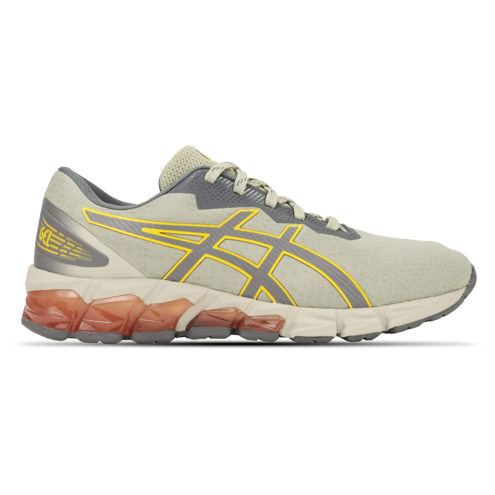Tênis ASICS GEL-Quantum 180 Fly - Masculino - Cinza/Amarelo Tênis ASICS GEL-Quantum 180 Fly - Masculino - Cinza/Amarelo