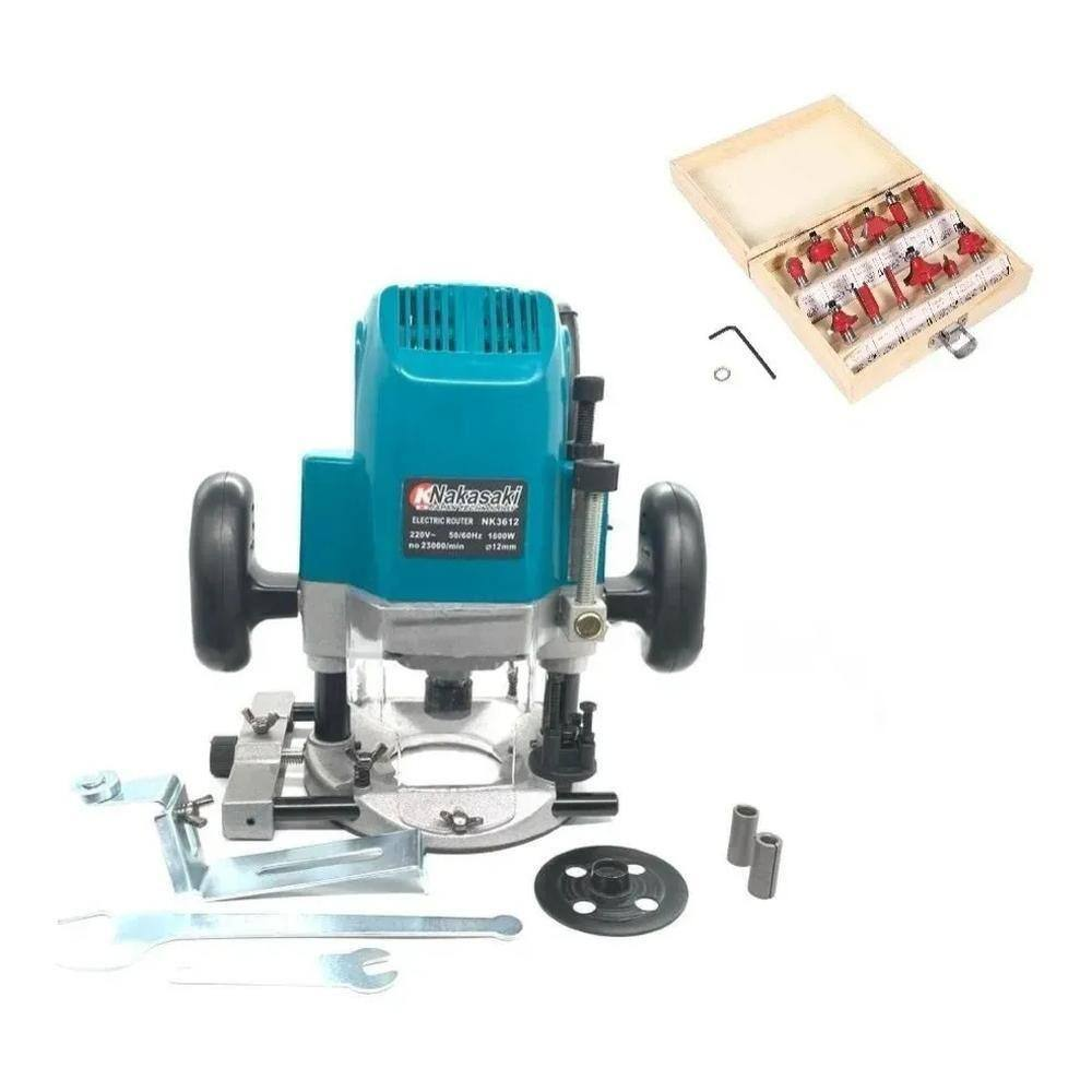 Tupia De Coluna Laminadora Fresadora 1250 Watts Pinças 6Mm Tupia De Coluna Laminadora Fresadora 1250 Watts Pinças 6Mm