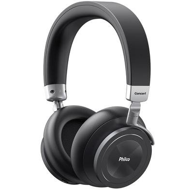 Fone de Ouvido Sem Fio Philco PFO05BTSG, Bluetooth 5.0, Cancelamento de Ruído, Drivers 40mm, P2, USB, Preto - 56605015 Fone de Ouvido Sem Fio Philco PFO05BTSG, Bluetooth 5.0, Cancelamento de Ruído, Drivers 40mm, P2, USB, Preto - 56605015