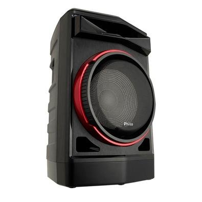 Caixa de Som Amplificada Philco PCX7100 com Flash Lights, Bluetooth, Rádio FM, Entrada USB e Bateria interna - 750W Caixa de Som Amplificada Philco PCX7100 com Flash Lights, Bluetooth, Rádio FM, Entrada USB e Bateria interna - 750W