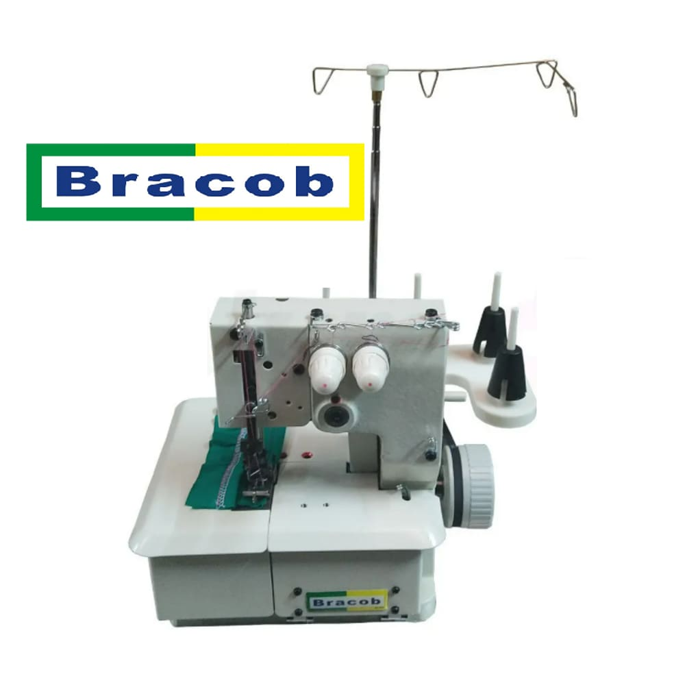 Máquina De Costura Galoneira Semi Industrial Bracob 2agulhas - 110V Máquina De Costura Galoneira Semi Industrial Bracob 2agulhas - 110V