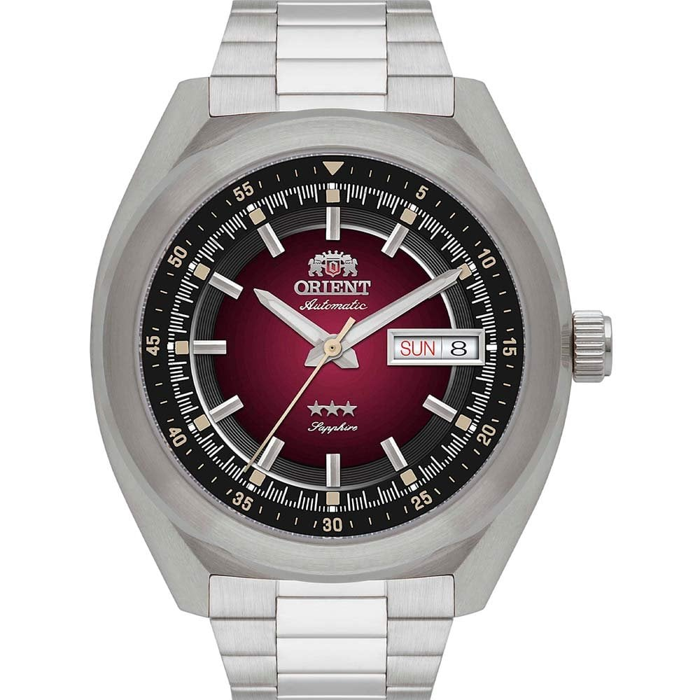 Relógio Orient Masculino Heritage Automático 3 Estrelas YN6SS002W1SX Relógio Orient Masculino Heritage Automático 3 Estrelas YN6SS002W1SX