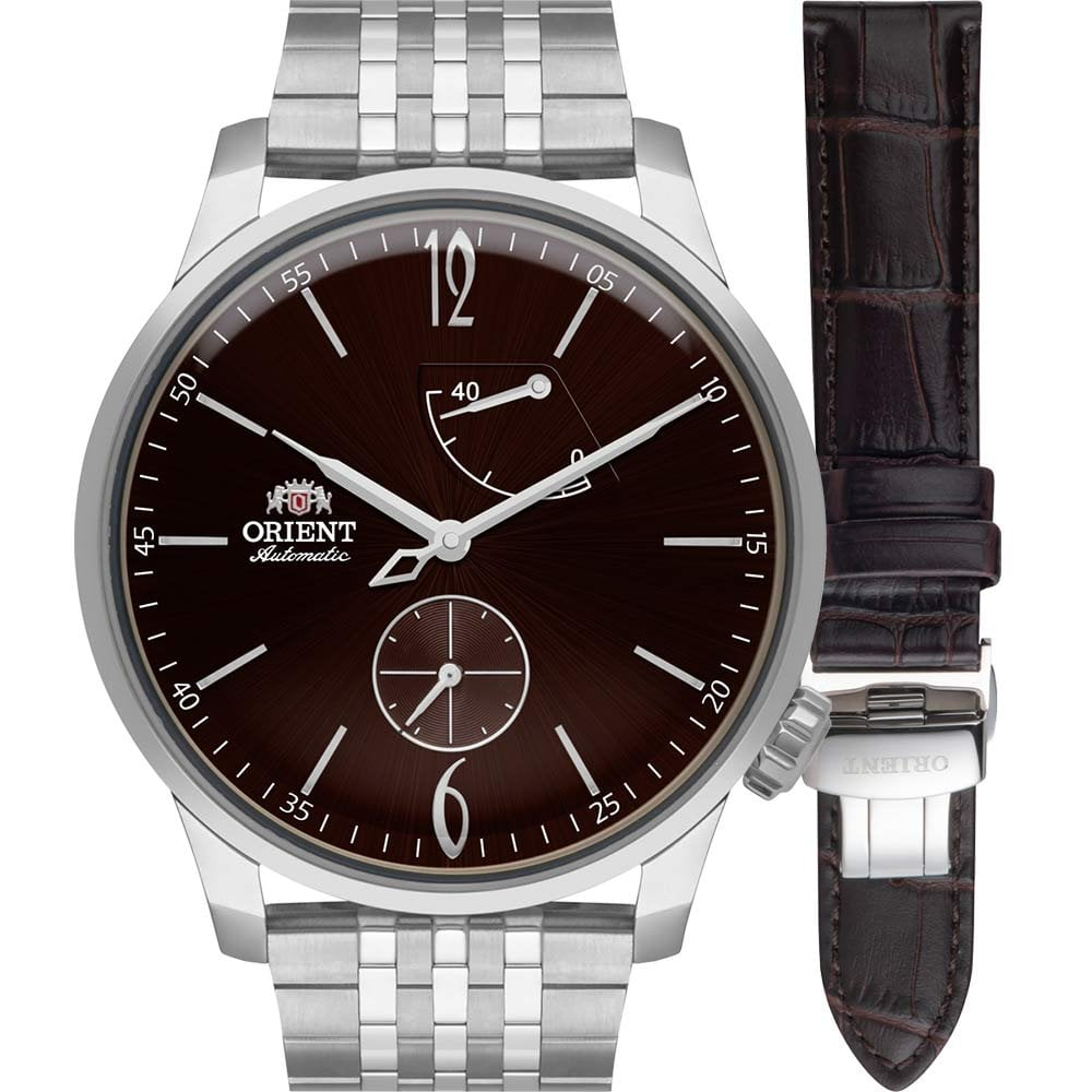 Relógio Orient Masculino Superior Automático YN8SS001N2SX Relógio Orient Masculino Superior Automático YN8SS001N2SX
