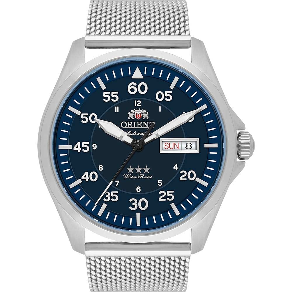 Relógio Orient Masculino Sport Air Flieger Automatico 3 Estrelas YN6SS009D2SX