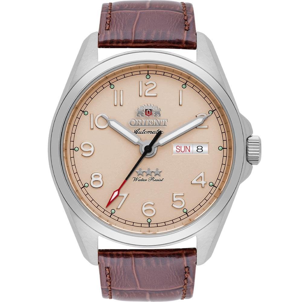 Relógio Orient Masculino Elegance Automático 3 Estrelas YN6SC006T2NX