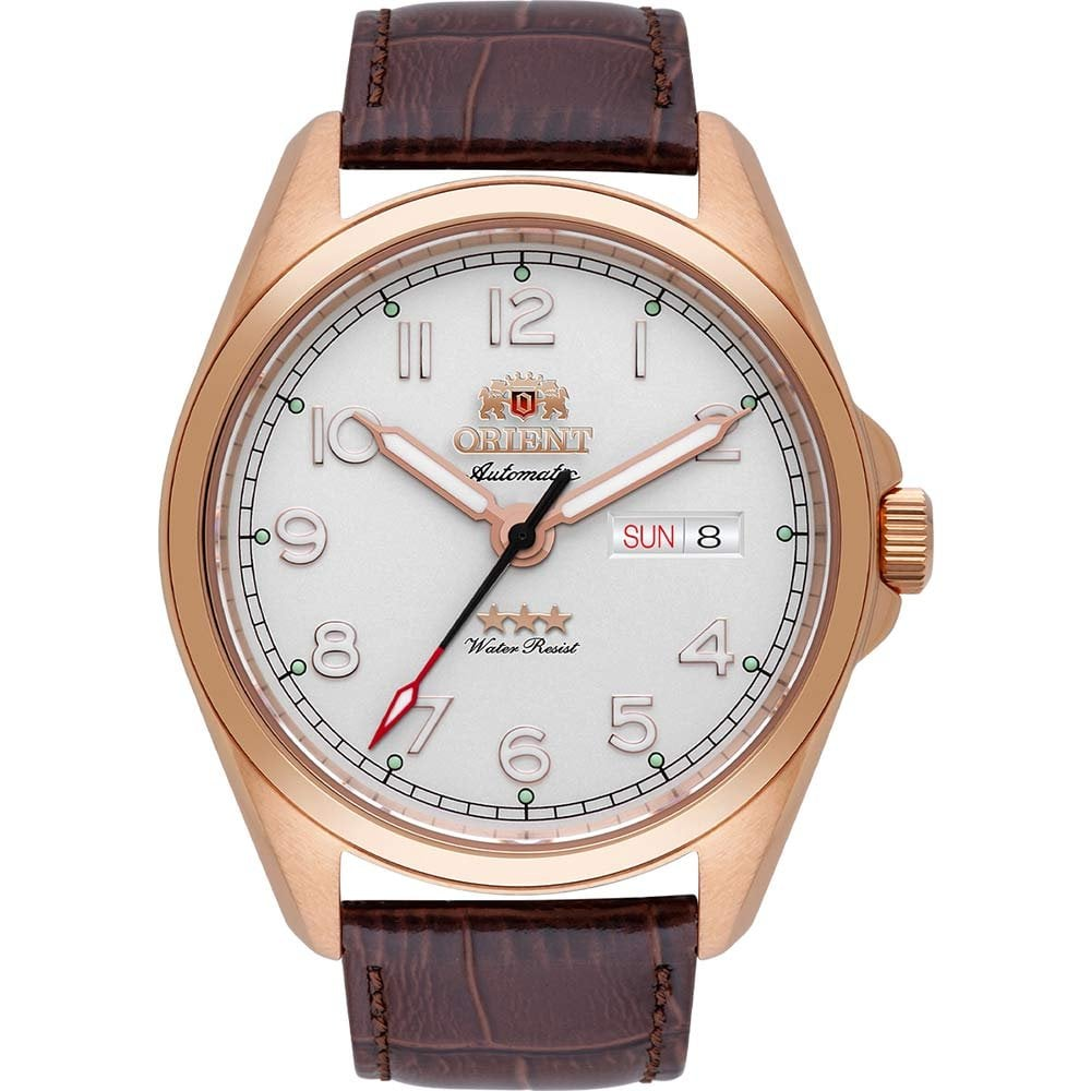 Relógio Orient Masculino Elegance Automático 3 Estrelas YN6RC006S2NX