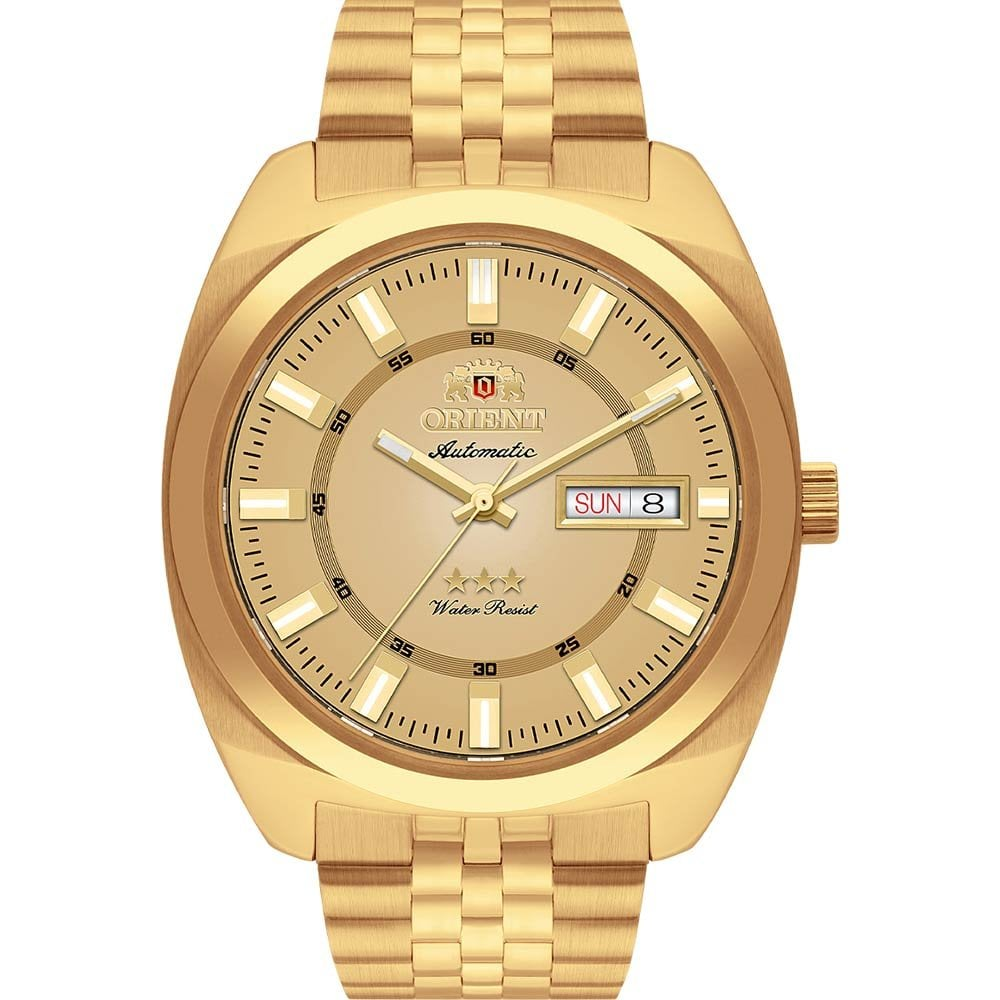 Relógio Orient Masculino Heritage Automático 3 Estrelas YN6GG005C1KX