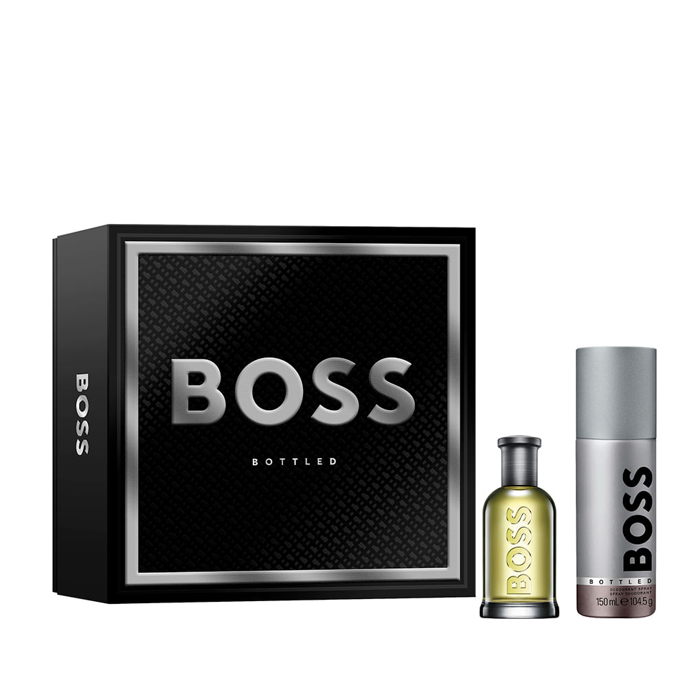 Kit masculino hugo boss bottled edt 50ml e desodorante 150ml Kit masculino hugo boss bottled edt 50ml e desodorante 150ml