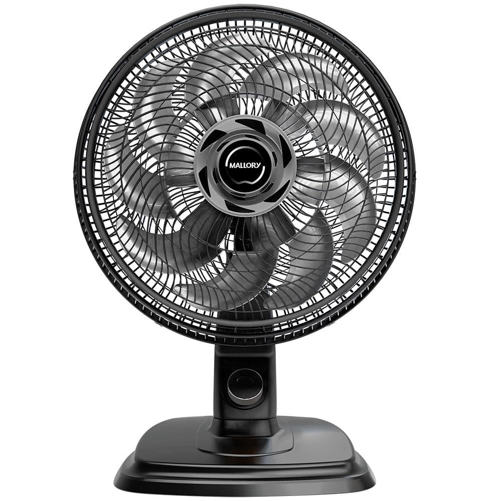 Ventilador de Mesa e Parede 40 cm Mallory EGEO - Preto/Grafite - 220v Ventilador de Mesa e Parede 40 cm Mallory EGEO - Preto/Grafite - 220v