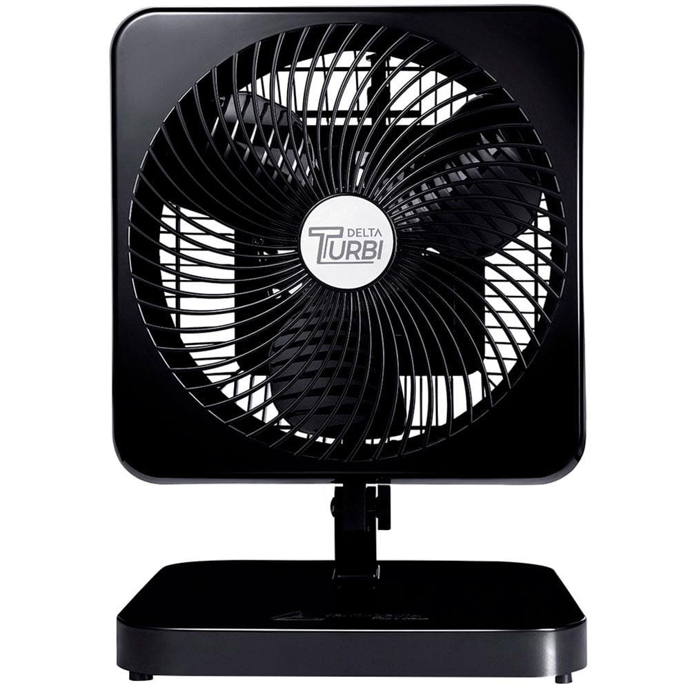 Ventilador de Mesa 2 em 1 Venti-Delta Turbi Max 130 W com 3 Velocidades - Preto - 110v Ventilador de Mesa 2 em 1 Venti-Delta Turbi Max 130 W com 3 Velocidades - Preto - 110v