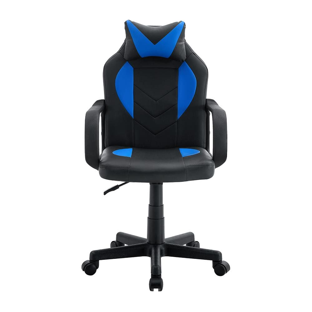 Cadeira Gamer Conthey Xtreme Orion PU Reclinável Altura Ajustável Base Nylon - PRETA AZUL Cadeira Gamer Conthey Xtreme Orion PU Reclinável Altura Ajustável Base Nylon - PRETA AZUL