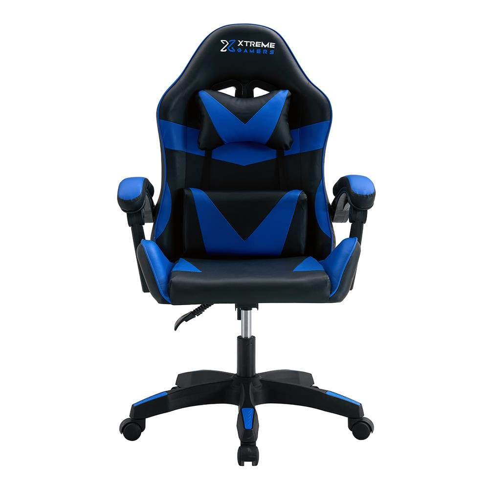 Cadeira Gamer Xtreme Conthey Cinesis Ergonômica Reclinável Suporta 150kg - PRETA E AZUL Cadeira Gamer Xtreme Conthey Cinesis Ergonômica Reclinável Suporta 150kg - PRETA E AZUL
