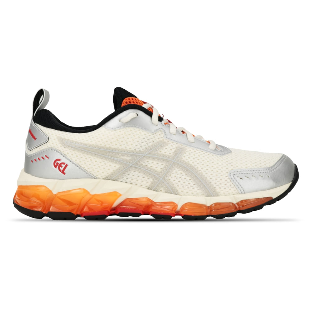 Tênis ASICS GEL-Quantum 360 CTW x YID - Feminino - Bege/Prata Tênis ASICS GEL-Quantum 360 CTW x YID - Feminino - Bege/Prata