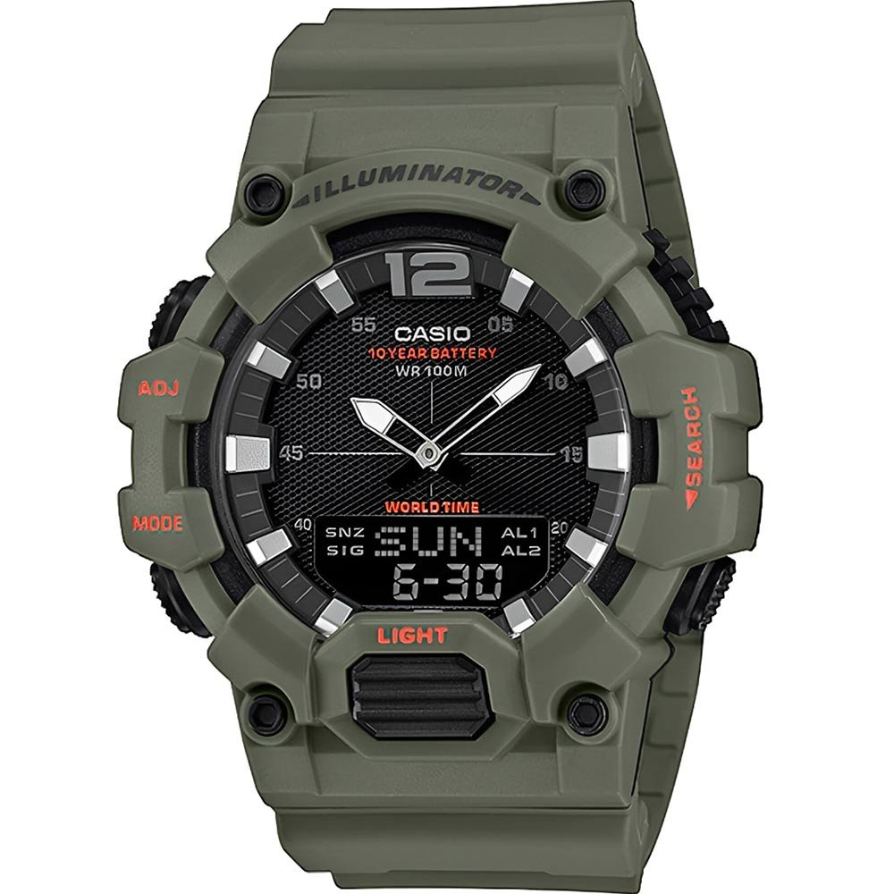 Relógio Casio Masculino Anadigi Standard Hdc-700-3A2vdf