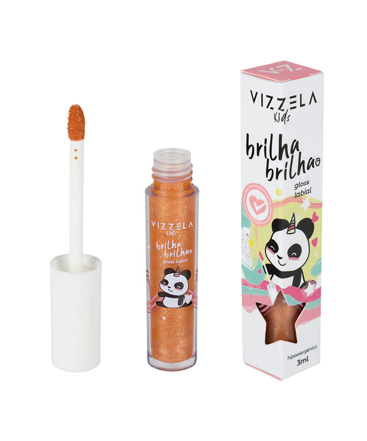 Gloss vizzela infantil brilha brilha cometa 3ml Gloss vizzela infantil brilha brilha cometa 3ml