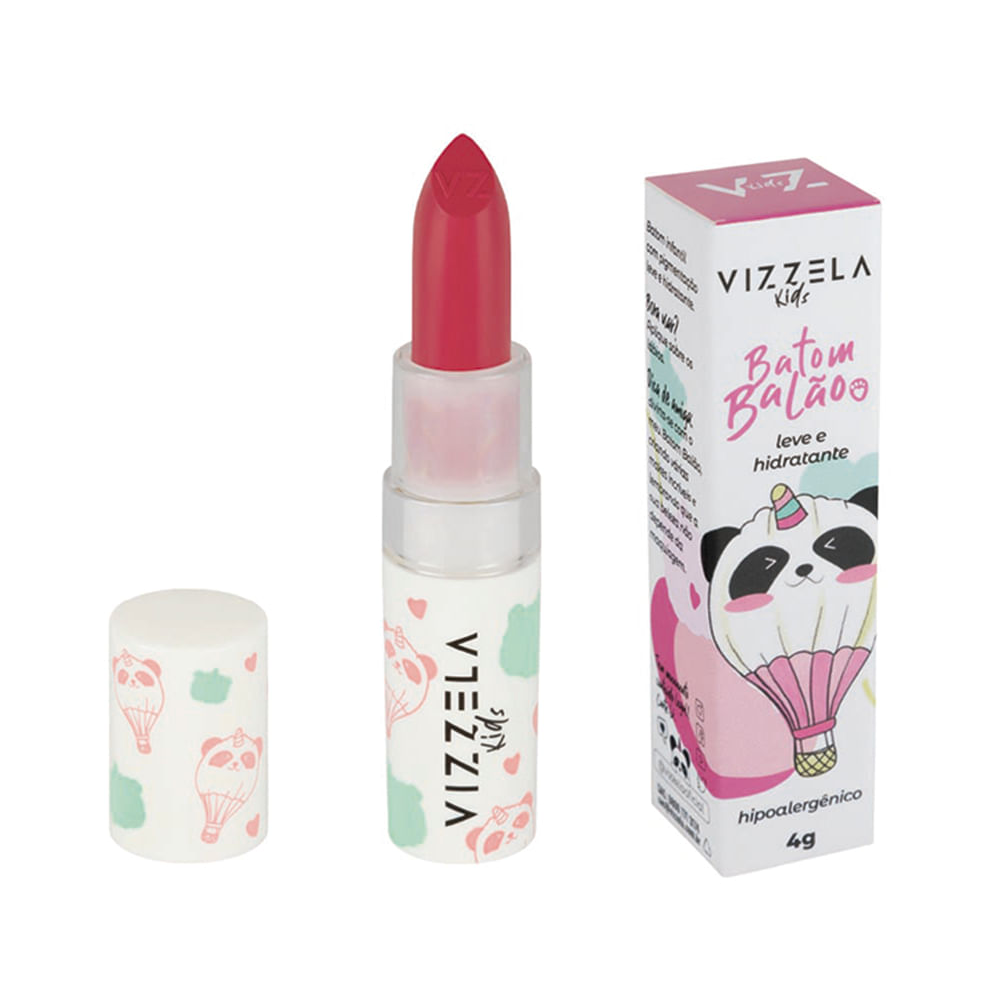 Batom vizzela infantil balão fantástico 4g Batom vizzela infantil balão fantástico 4g