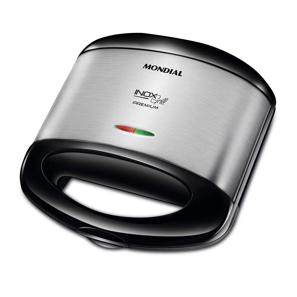 Sanduicheira Mondial Grill S-07 - Preto/Inox - 110V Sanduicheira Mondial Grill S-07 - Preto/Inox - 110V