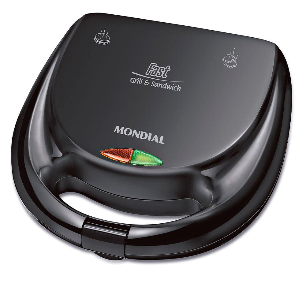 Sanduicheira Mondial Fast Grill e Sandwich S-12 750W 127V - 110V Sanduicheira Mondial Fast Grill e Sandwich S-12 750W 127V - 110V