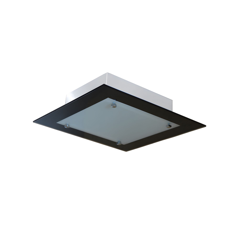 Lustre Luminária Plafon de Vidro Preto sobrepor para 02 Lâmpadas Quadrado 30cm - Ideal para Sala, Quarto, Cozinha, Banheiro, Lavanderia, Quintal Lustre Luminária Plafon de Vidro Preto sobrepor para 02 Lâmpadas Quadrado 30cm - Ideal para Sala, Quarto, Cozinha, Banheiro, Lavanderia, Quintal