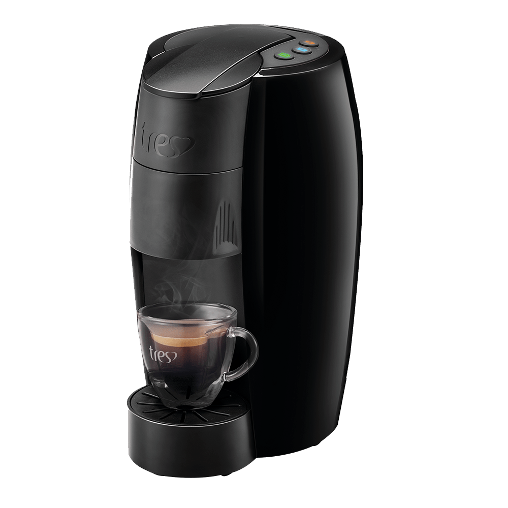 Cafeteira Espresso LOV Preta Automática - TRES 3 Corações - 220V Cafeteira Espresso LOV Preta Automática - TRES 3 Corações - 220V