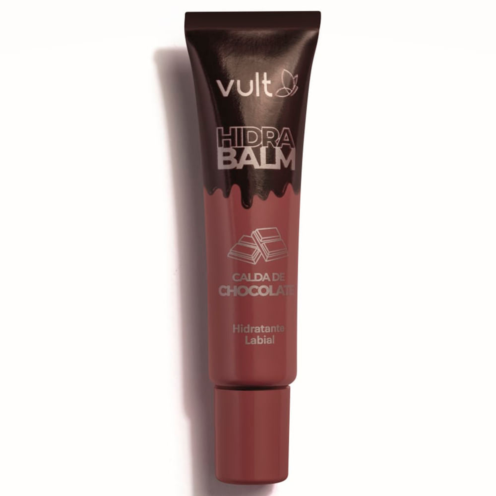 Gloss labial vult hidra balm calda de chocolate 12ml marrom