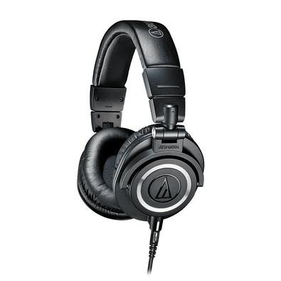 Fone de Ouvido Profissional Audio-Technica, com Case, Drivers 45mm, Preto - ATH-M50x Fone de Ouvido Profissional Audio-Technica, com Case, Drivers 45mm, Preto - ATH-M50x