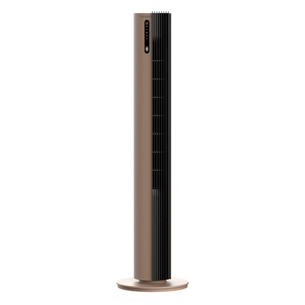 Ventilador de Torre 110cm Spirit Esterilizador com 12 velocidades, Controle Remoto e Timer de até 12 horas, Marrom Bivolt Ventilador de Torre 110cm Spirit Esterilizador com 12 velocidades, Controle Remoto e Timer de até 12 horas, Marrom Bivolt