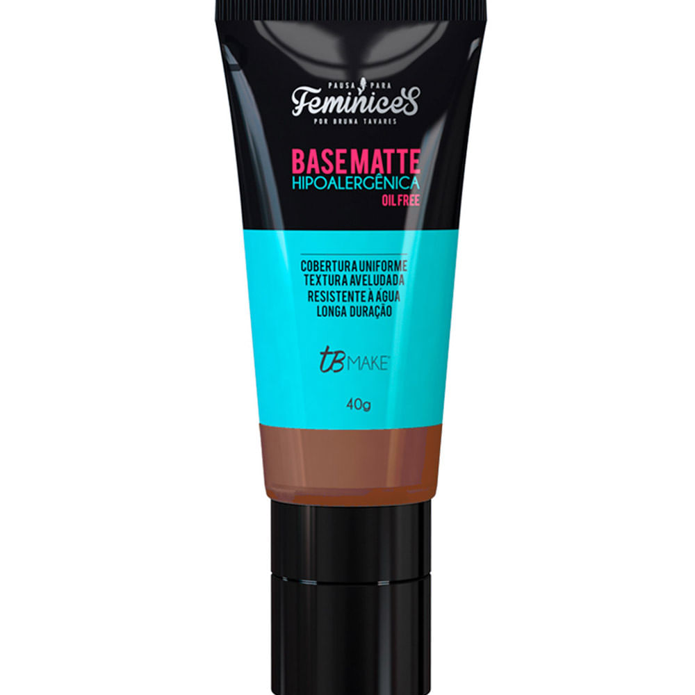 Base TB Make Matte Hipoalergênica Pausa para Feminices - Cor E20 Único Único