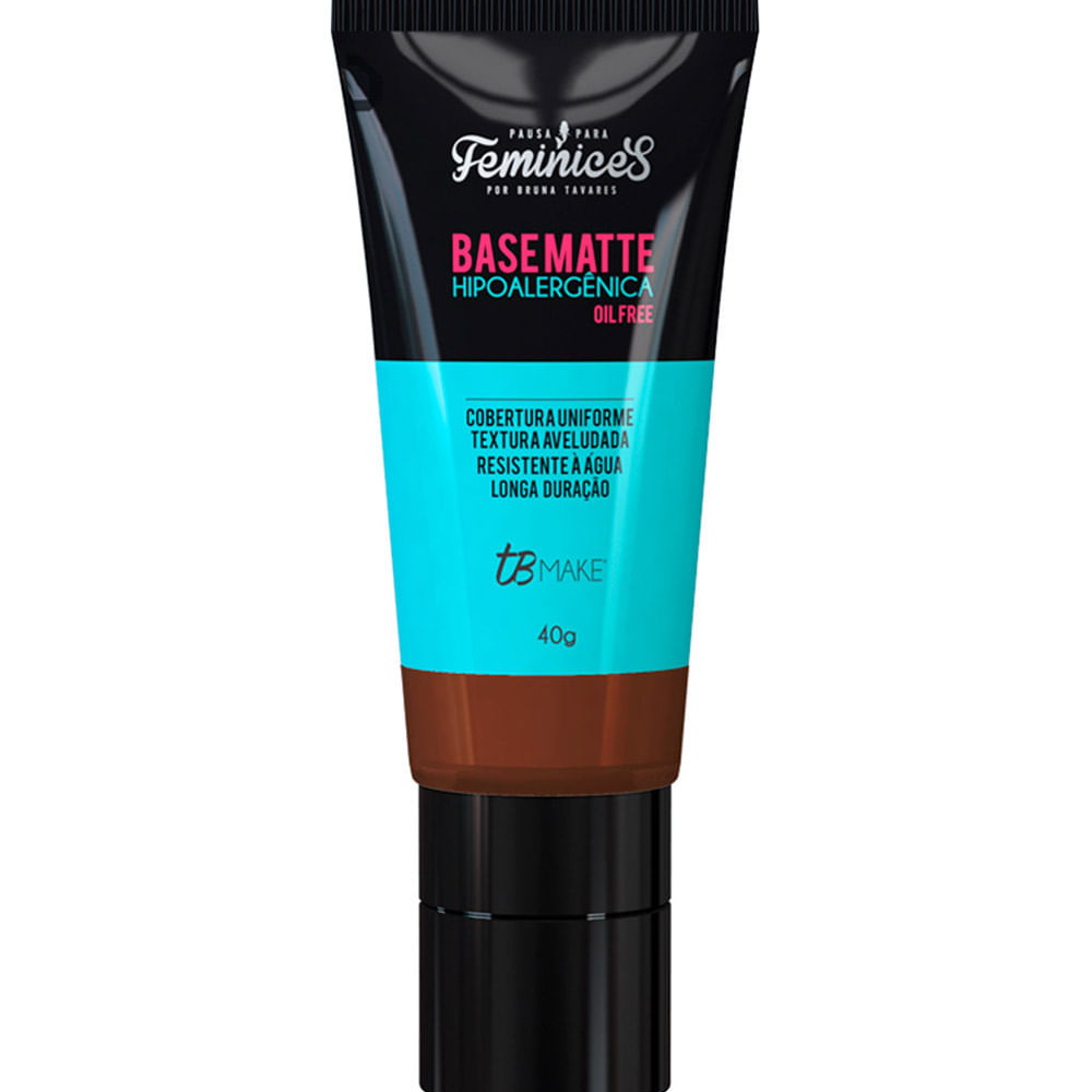 Base TB Make Matte Hipoalergênica Pausa para Feminices - Cor E30 Único Único