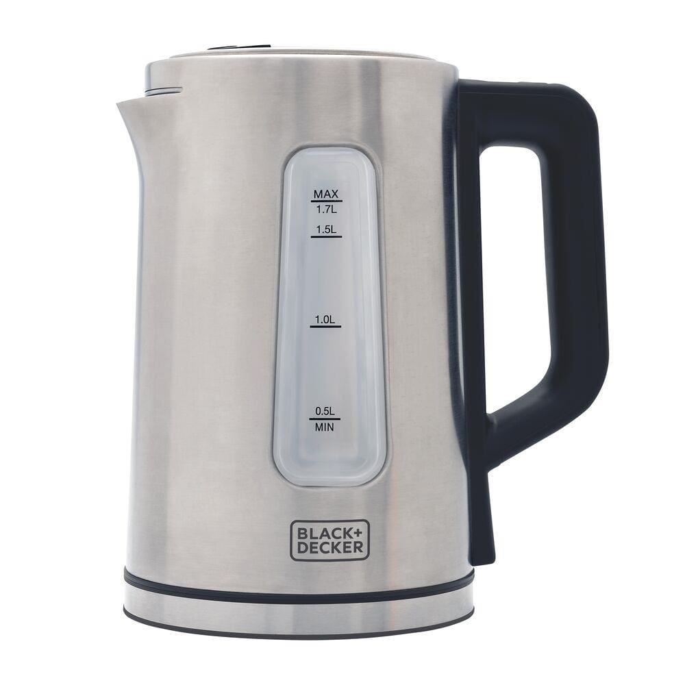 Chaleira Elétrica Black+Decker KEPG Gourmand Gris 1,7L Seletor de Temperatura LED Azul Inox - 220V Chaleira Elétrica Black+Decker KEPG Gourmand Gris 1,7L Seletor de Temperatura LED Azul Inox - 220V