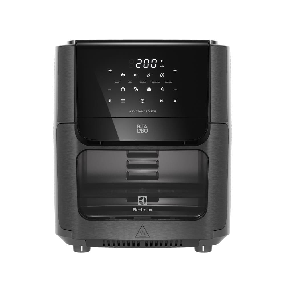 Fritadeira Airfryer Oven Electrolux EAF85 Experience Rita Lobo 12L 1700W 5 em 1 Grafite - 220V