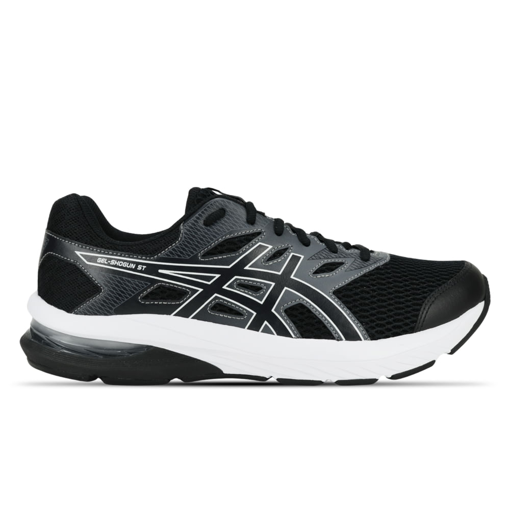Tênis ASICS GEL-Shogun St - Masculino - Preto/Branco Tênis ASICS GEL-Shogun St - Masculino - Preto/Branco