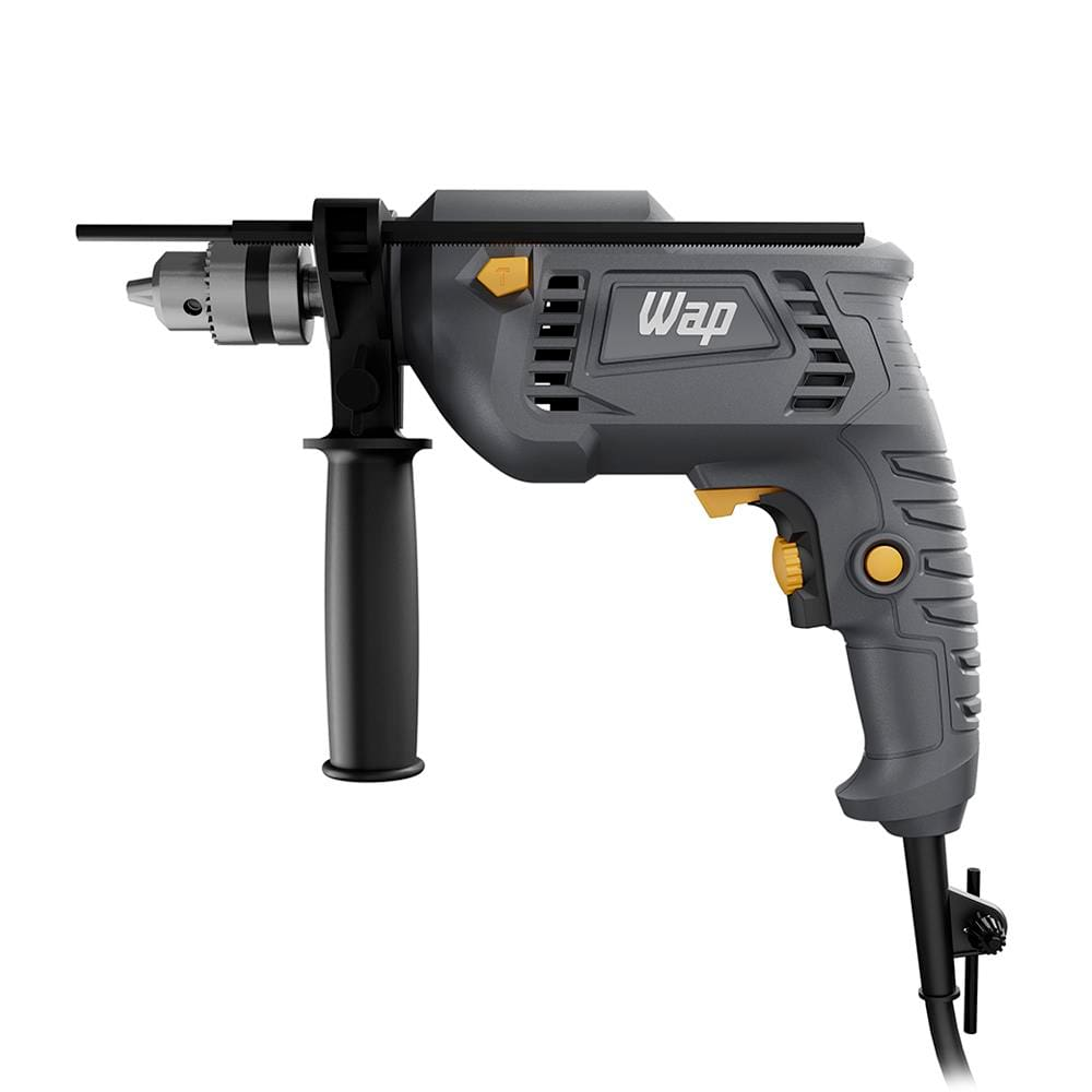Parafusadeira e Furadeira de Impacto 3/8" (10mm) Wap 700K10 com Acessórios - 220V Parafusadeira e Furadeira de Impacto 3/8" (10mm) Wap 700K10 com Acessórios - 220V