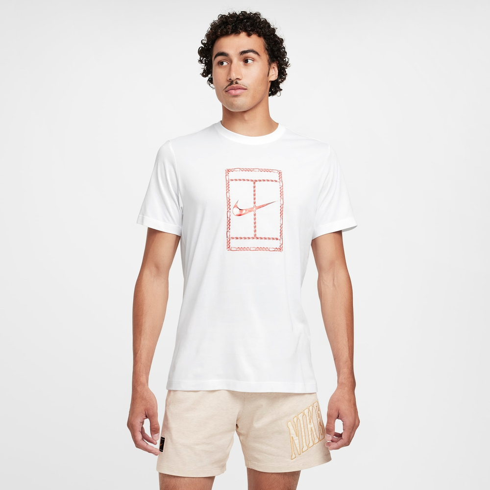Camiseta Nike Court Dri-FIT Heritage Masculina Camiseta Nike Court Dri-FIT Heritage Masculina