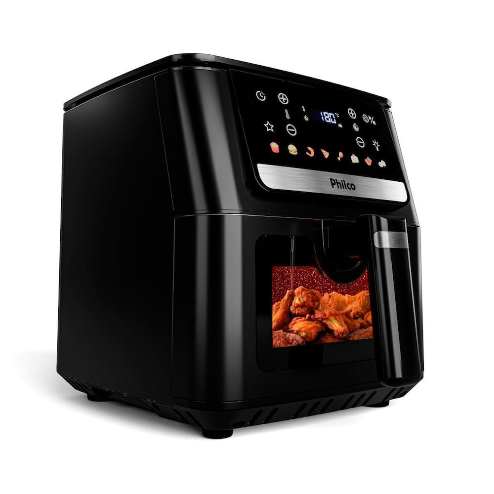 Fritadeira Elétrica Philco PAF65A Redstone 6,5L 1700W Air Flow Preta - 220V