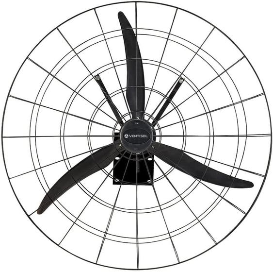 Ventilador de Parede Ventisol 1 metro VP1M2 Preto Ventilador de Parede Ventisol 1 metro VP1M2 Preto