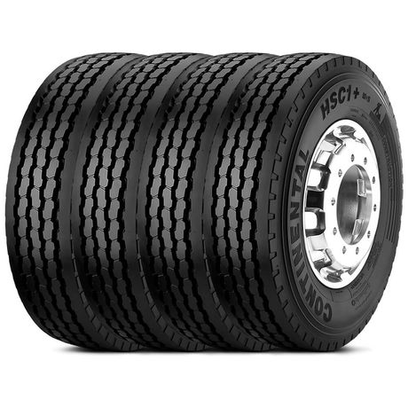 Kit 4 Pneu Continental Aro 22 1100r22 151/148k Tt Hsc1+ Kit 4 Pneu Continental Aro 22 1100r22 151/148k Tt Hsc1+