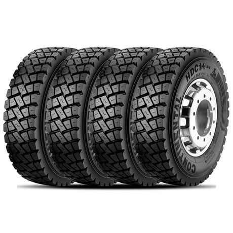 Kit 4 Pneu Continental Aro 22.5 275/80r22.5 149/146k Hdc1+ Kit 4 Pneu Continental Aro 22.5 275/80r22.5 149/146k Hdc1+