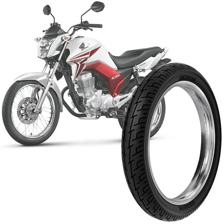 Pneu Moto Honda CG Titan Rinaldi Aro 18 90/90-18 57p Traseiro BS32 Pneu Moto Honda CG Titan Rinaldi Aro 18 90/90-18 57p Traseiro BS32