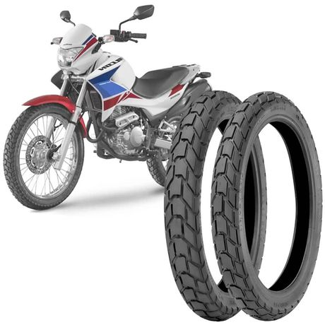 2 Pneu Moto Nx 400 Falcon Technic 120/90-17 64s 90/90-21 54s T&C 2 Pneu Moto Nx 400 Falcon Technic 120/90-17 64s 90/90-21 54s T&C
