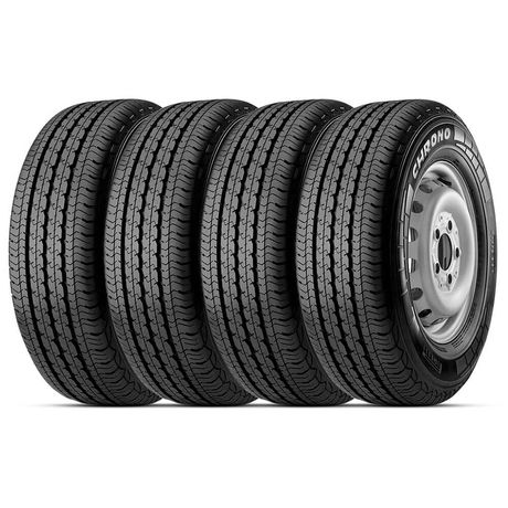 Kit 4 Pneu Pirelli Aro 16 225/75r16c 118r Chrono Kit 4 Pneu Pirelli Aro 16 225/75r16c 118r Chrono