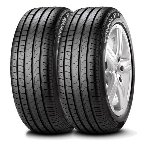 Kit 2 Pneu Pirelli Aro 18 245/50r18 100w Cinturato P7 Run Flat Kit 2 Pneu Pirelli Aro 18 245/50r18 100w Cinturato P7 Run Flat